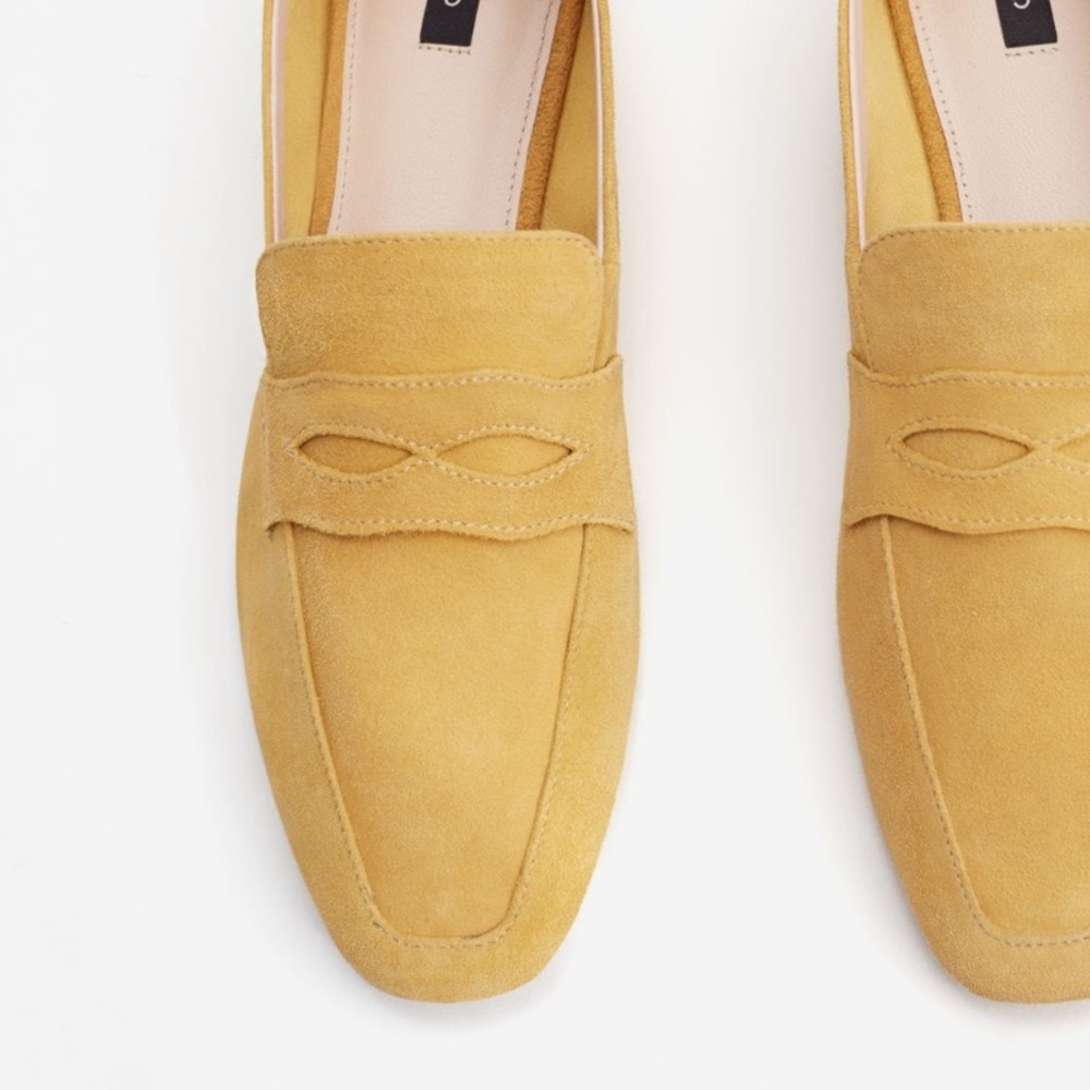 MNG-Mango Leather loafers, 100% leather - Picture 2 of 7